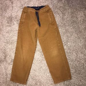 Size 9 mustard colored corduroy boys pants